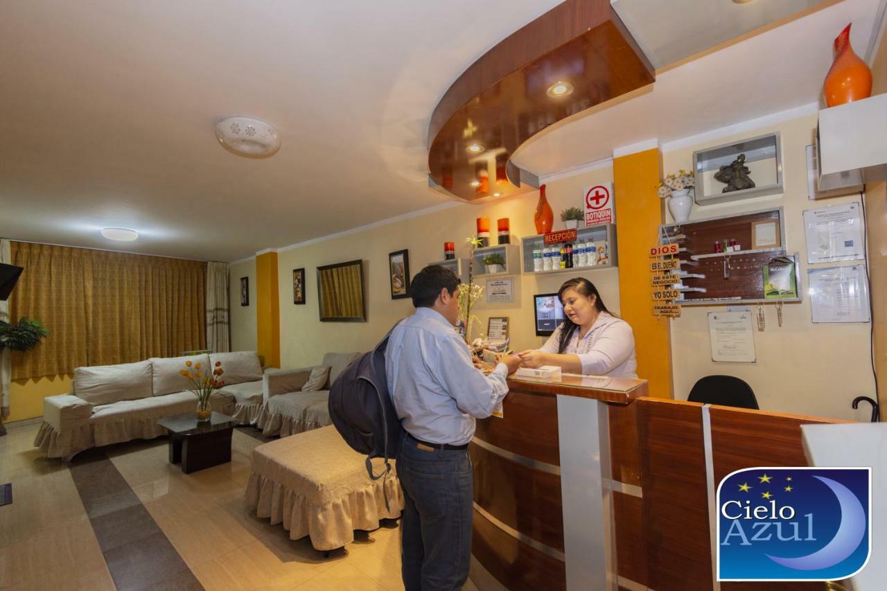 Hotel Cielo Azul Cajamarca Buitenkant foto